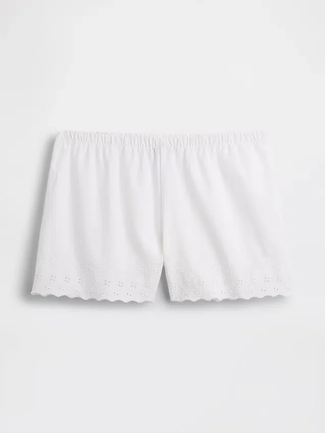 Broderte pyjamas-Shorts