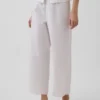 Broderte pyjamasbukser