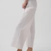 Broderte pyjamasbukser