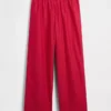 Broderte pyjamasbukser