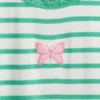 Broderte ribbestrikkede T-skjorter for Baby og Småbarn