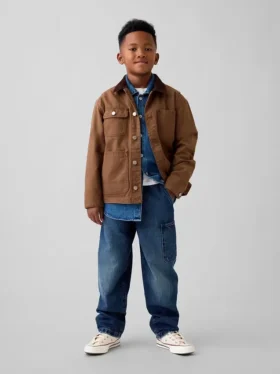 Børstebehandlede «Easy Carpenter»-Jeans for barn