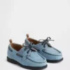 Båtsko i denim for småbarn