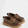 Båtsko i vegansk skinn for småbarn