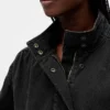 Bubble-jakke i denim