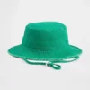 Bucket-hatt med frynser