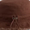 Bucket-hatt med frynser