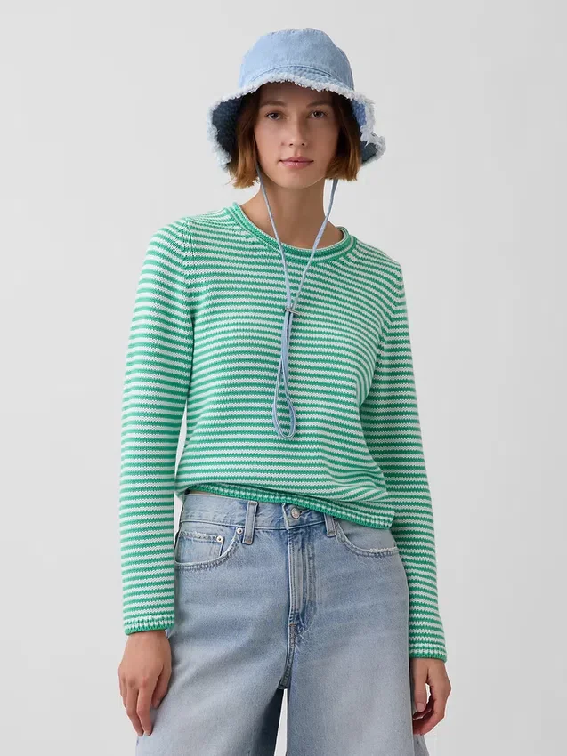 Bucket-hatt med frynser
