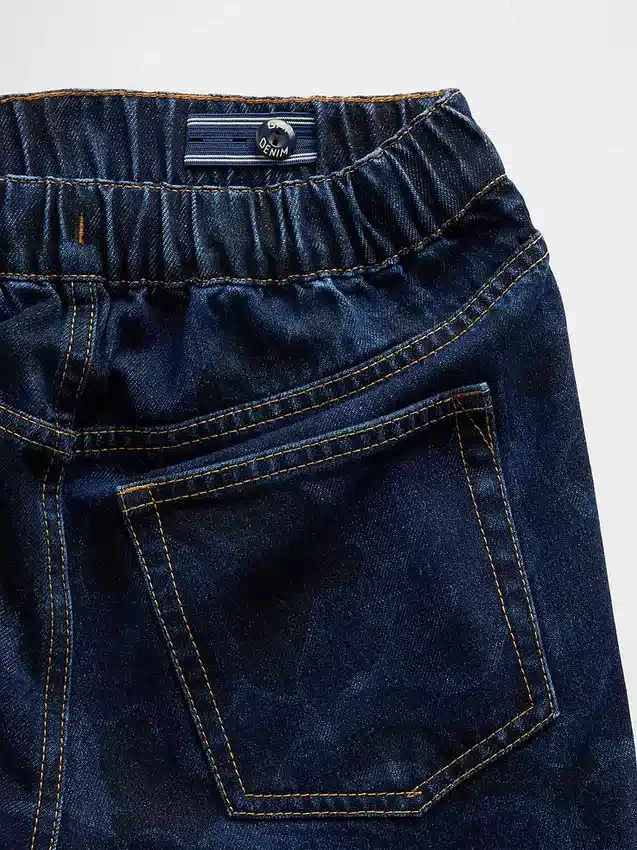 Camo Easy Baggy Jeans for children