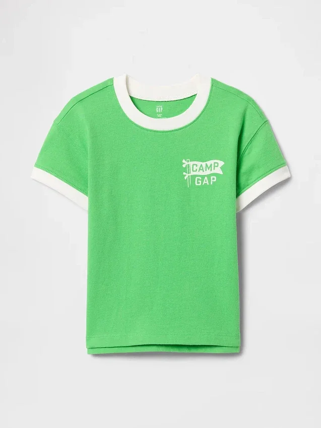 Camp GAP Ringer-T-skjorte for Baby og Småbarn