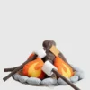 Campout-leirbål og s'mores-leketøy for småbarn