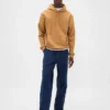 Canvas-jeans med løs passform