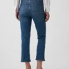 Capri-jeans med høy midje