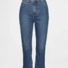 Capri-jeans med høy midje