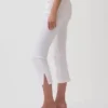 Capri-Jeans med lav midje