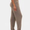 CashSoft bouclé-strikkede gensere med joggebukser