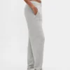 CashSoft bouclé-strikkede gensere med joggebukser