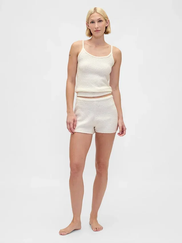 CashSoft Boucle-gensere-shorts