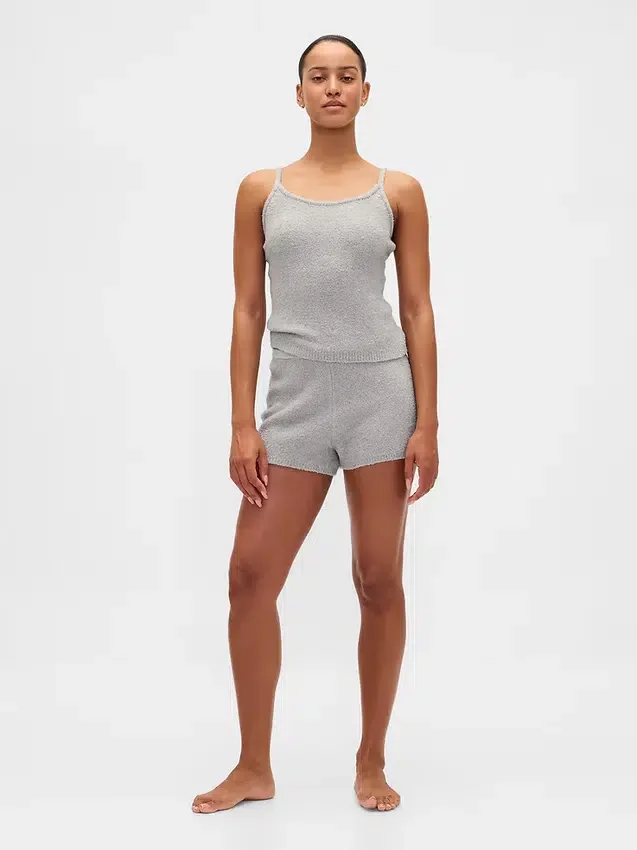 CashSoft Boucle-gensere-shorts