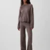 CashSoft oversized genser med flette