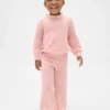 CashSoft-flarebukser med pointelle-mønster for Baby og Småbarn