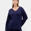 CashSoft-genser med V-hals for gravide