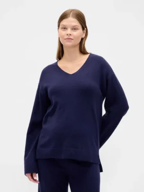 CashSoft-genser med V-hals for gravide