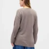 CashSoft-genser med V-hals for gravide