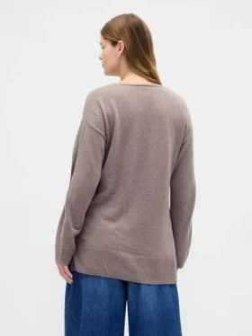 CashSoft-genser med V-hals for gravide