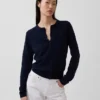 CashSoft kort cardigan