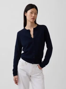 CashSoft kort cardigan