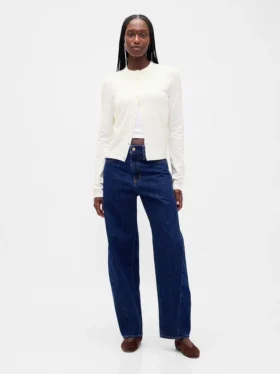 CashSoft kort cardigan