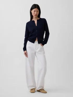 CashSoft kort cardigan