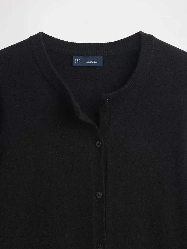 CashSoft kort cardigan