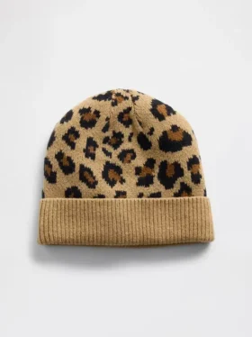 CashSoft-lue med leopardmønster for barn
