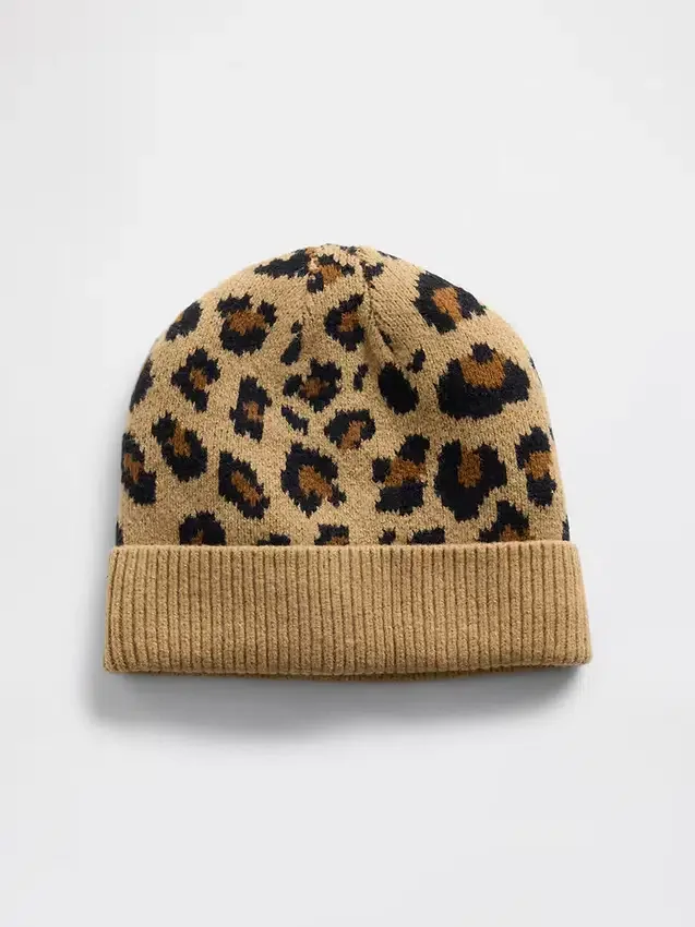 CashSoft-lue med leopardmønster for barn