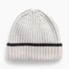 CashSoft-lue med ribbestrikk for barn