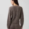 CashSoft oversized cardigan med shaker-masker