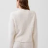 CashSoft oversized cardigan med shaker-masker