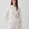 CashSoft oversized genser med flette