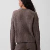 CashSoft oversized genser med flette
