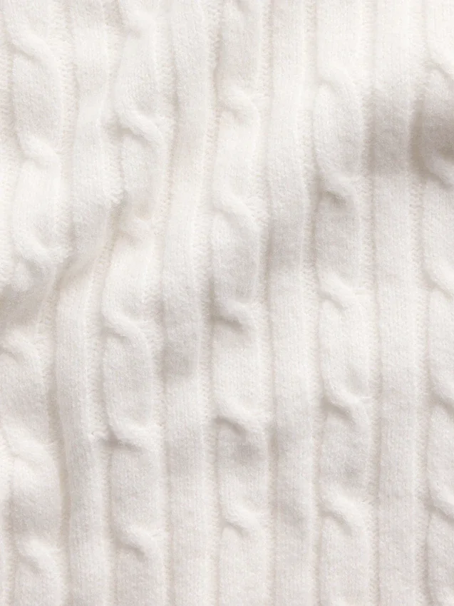 CashSoft oversized genser med flette