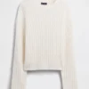 CashSoft oversized genser med flette