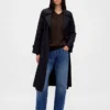 CashSoft oversized genser med V-hals