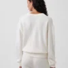CashSoft oversized genser med V-hals