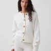 CashSoft oversized grovstrikket cardigan