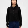 CashSoft oversized grovstrikket cardigan