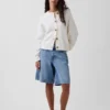 CashSoft oversized grovstrikket cardigan
