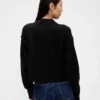 CashSoft oversized grovstrikket cardigan