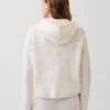 CashSoft oversized hettegenser med glidelås og shaker-mønster